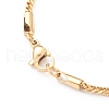 PVD Vacuum Plating 304 Stainless Steel Curb Chain Necklaces NJEW-O123-04G-3