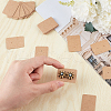 SOFPLATE 300Pcs Paper Jewelry Earring Display Cards with Hanging Hole CDIS-SP0001-05B-3