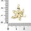 Brass Micro Pave Clear Cubic Zirconia Pendants KK-Z106-01G-04-3