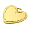 Ion Plating(IP) 304 Stainless Steel Pendants STAS-D194-18G-2