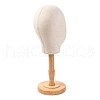 Wooden Cap Display Stand AJEW-I051-02A-2