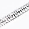 304 Stainless Steel Square Snake Chains CHS-L001-165-1.5mm-1