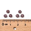 Polymer Clay Rhinestone Beads RB-A053-4mm-10-4