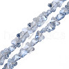 Electroplate Transparent Glass Beads Strands EGLA-N002-20A-F01-1