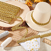 11M Polyester Wavy Lace Ribbon OCOR-WH0088-26B-5