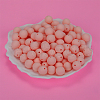 Round Silicone Focal Beads SI-JX0046A-59-3