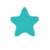 Star Silicone Beads PW-WG37751-01-1