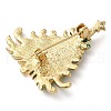 Christmas Alloy Colorful Rhinestone Brooches JEWB-U009-10E-2