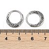 316 Surgical Stainless Steel Hoop Earrings EJEW-G416-36AS-5