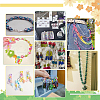   200Pcs 20 Colors Baking Painted Iron Jump Rings IFIN-PH0002-10-6