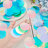 Olycraft 500Pcs 5 Colors Iridescent PVC Paillette/Sequins Pendants KY-OC0001-33C-3