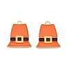 Thanksgiving Day Theme Alloy Enamel Pendants X1-ENAM-T020-35J-1