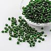 6/0 Round Silver Lined Round Hole Glass Seed Beads X-SEED-A005-4mm-27B-1