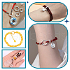   2Pcs 2 Colors 925 Sterling Silver Spring Gate Rings FIND-PH0022-62-6
