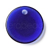 Blue Evil Eye Resin Pendants CRES-D012-01C-2