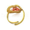 Brass Adjustable Rings for Women RJEW-G265-10G-C03-3
