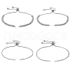 Brass Chain Bracelet Making KK-CJ0001-29-1