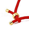 Braided Nylon Cord Bracelet Making MAK-A017-D03-41G-2