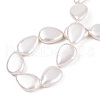 Electroplate Natural Freshwater Shell Beads Strands SHEL-R049-026A-4