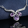 925 Sterling Silver Pendant Necklaces FS-WGEDE63-01-3