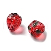 Handmade Lampwork Enamel Beads Strawberry LAMP-V001-05C-3