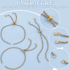 8Pcs 304 Stainless Steel Box Chain Slider Bracelet Makings AJEW-UN00017-5