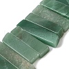 Natural Green Aventurine Beads Strands G-S386-D15-2