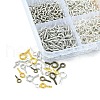 1200Pcs 12 Style Iron Screw Eye Pin Peg Bails IFIN-YW0001-79-2