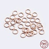 925 Sterling Silver Round Rings STER-F036-03RG-0.9x8-3