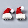Polyester Christmas Knit Hat Ornament Accessories FIND-S324-004-1