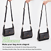 WADORN 3Pcs 3 Style Adjustable Imitation Leather Crossbody Purse Straps FIND-WR0009-32LG-3