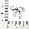 Rack Plating Brass Pave Cubic Zirconia Pendants KK-M282-25P-3