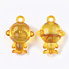 Transparent Acrylic Pendants X-TACR-S133-105-2