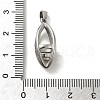 Non-Tarnish 304 Stainless Steel Pendants STAS-B053-30P-3