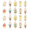 50Pcs 10 Styles Alloy Pendants ENAM-CJ0002-41-1