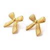 304 Stainless Steel Stud Earring EJEW-C075-04A-G-2