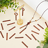   120Pcs Natural Wood Pendants WOOD-PH0002-65-5