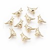 Brass Charms X-KK-S314-24G-1