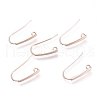 304 Stainless Steel Earring Hooks STAS-K211-02RG-1