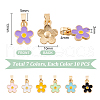   10 Sets Alloy Enamel Charms FIND-PH0020-73-2