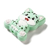 Cat Silicone Focal Beads SIL-B069-01F-2