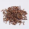 Glass Twisted Bugle Beads SEED-E002-9mm-881#-3