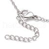 3Pcs 3 Styles 304 Stainless Steel Macrame Pouch Empty Stone Holder Necklace Making NJEW-JN05253-6