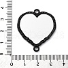 Double-faced Glass Mirror Connector Charms FIND-Z073-01EB-02-3