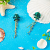 Glass Pendants PALLOY-TAC0114-9