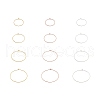 Craftdady Brass Wine Glass Charm Rings KK-CD0001-05-25