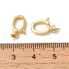 Brass Pendant Bails KK-H483-14G-3