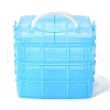Rectangle Portable PP Plastic Detachable Storage Box CON-D007-02E-1