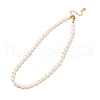 Vintage Natural Pearl Beaded Necklace for Birthday Mother's Day Gift NJEW-JN03680-1