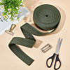 5 Yards Polycotton Ribbon OCOR-WH0078-169A-5